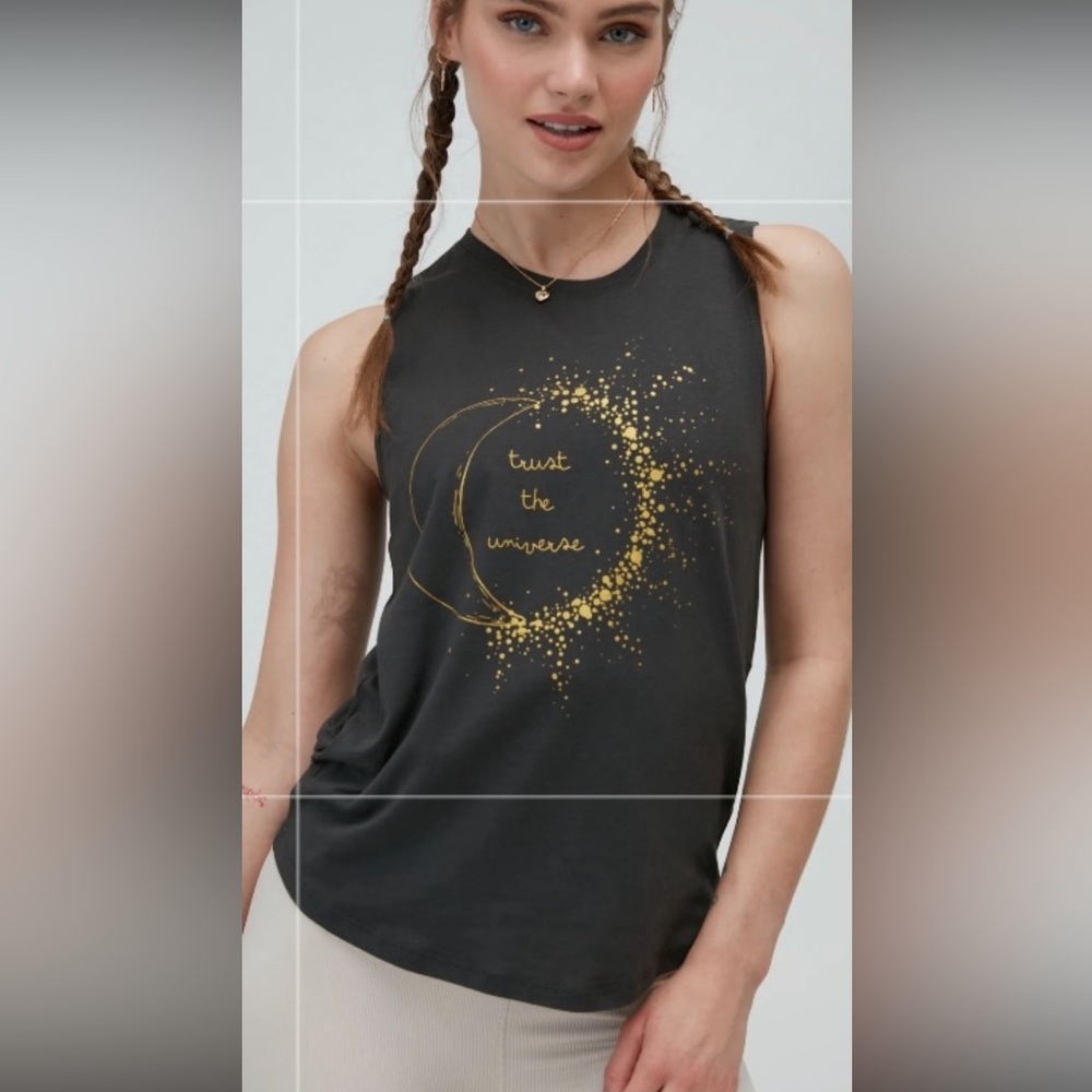 Spiritual Gangster SOLD OUT Trust The Universe Muscle Tee M